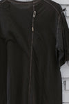 Boris Bidjan Saberi short-sleeved T-shirt TS1.TF-FTT00001-CARBON GREY